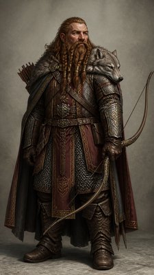 Knightcore Aesthetic tabletop character portrait example