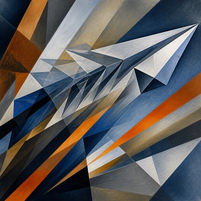 Cubo-Futurism Art Style icon example