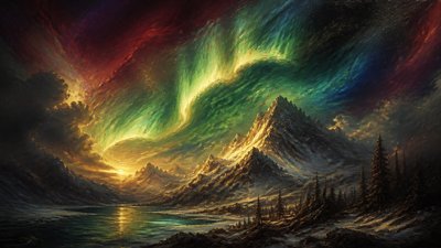 Romantic Classical Art Style banner example