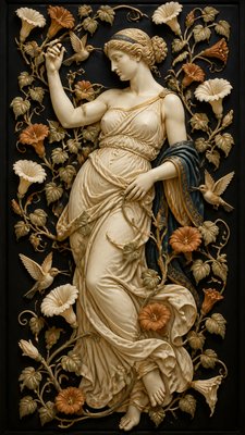 Ancient Greek Classical Art Style phone case design example