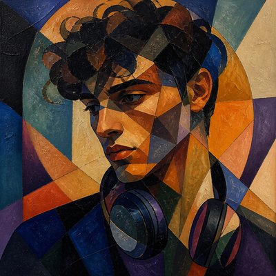 Abstract Still Life Art Style Discord profile picture example
