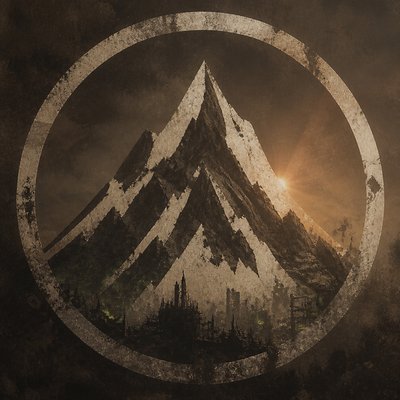 Post-Apocalyptic Sci-Fi Art logo concept example