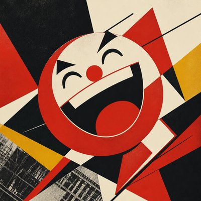 Constructivism Art Style Twitch emote example