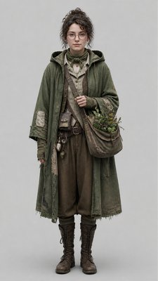 Photo-Conceptual Art Style character design example
