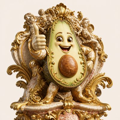Baroque Architecture sticker example