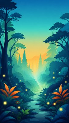Vector Digital Art Style book cover example