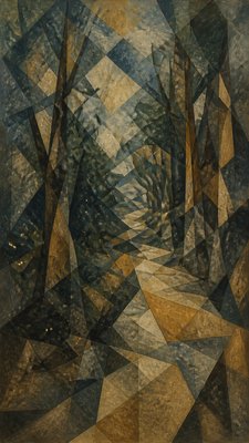 Cubism Art Style book cover example