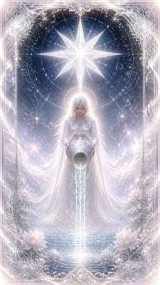 Ethereal Aesthetic tarot card example