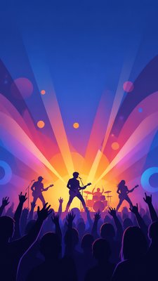 Vector Digital Art Style flyer