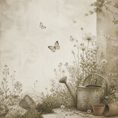 Wabi Sabi Art Style coloring page example