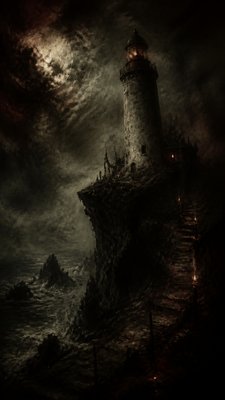 Gothic Horror Art poster example