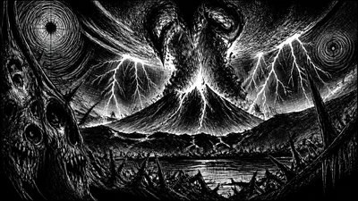 Horror Manga Art Style YouTube thumbnail example