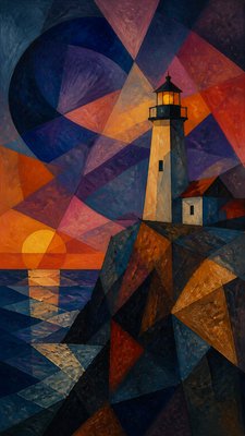 Abstract Still Life Art Style poster example