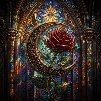Gothic Cathedral Art tattoo design example