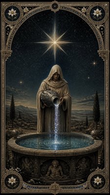 Magical Realism Art Style tarot card example