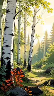 Webcomic Art wall art print example