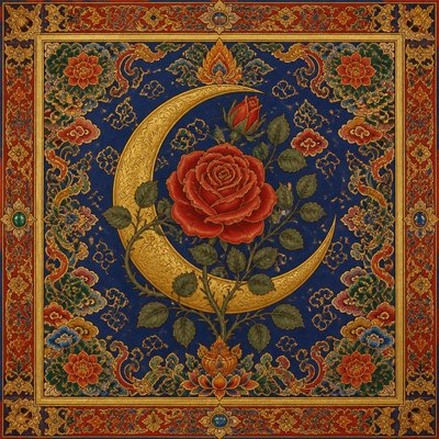 Tibetan Religious Art tattoo design example