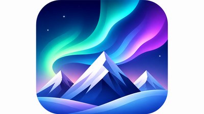 Gradient Icon Design banner example