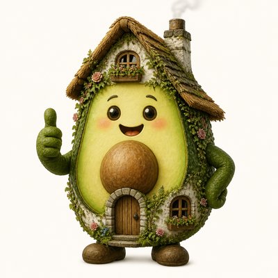 Cottage Vernacular Architecture sticker example