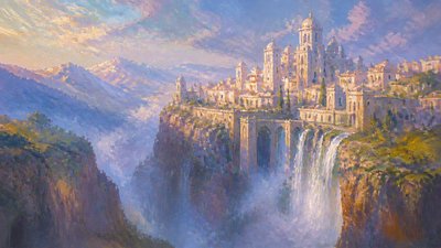 Impressionist Nature Art concept art example
