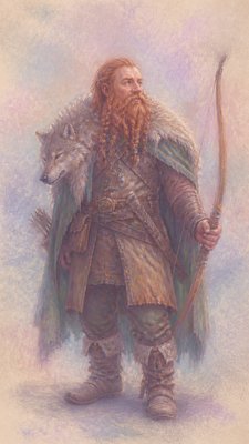 Pastel Art Style tabletop character portrait example