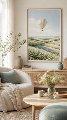 Scandinavian Interior Design greeting card example