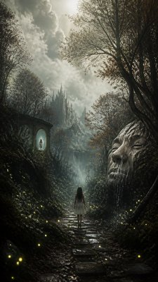 Surrealism Art Style book cover example