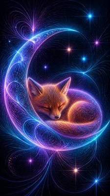 Magnetic Field Visualization baby announcement example
