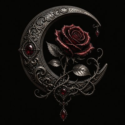 Gothic Jewelry Design tattoo design