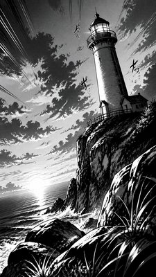 Manga Comic Art poster example