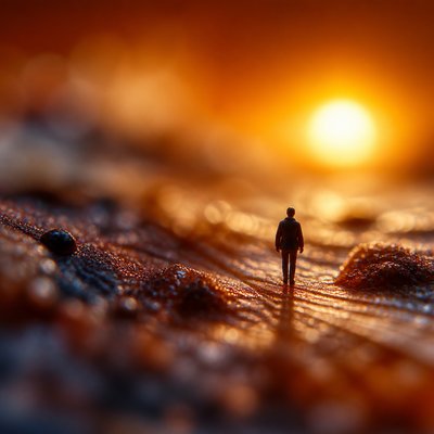 Macro Photography Style album cover example