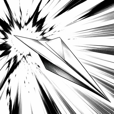 Shonen Battle Manga Art Style icon example