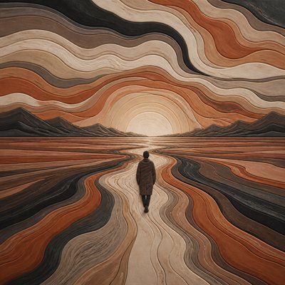 Nerikomi Ceramic Art Style album cover example