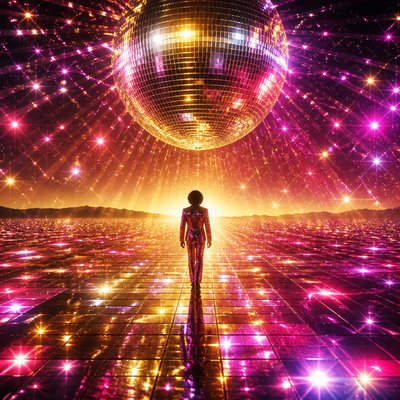 Disco Aesthetic album cover example