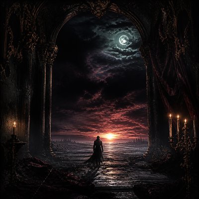 Dark Gothic Art album cover example