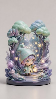 Blind Box Toy Art book cover example