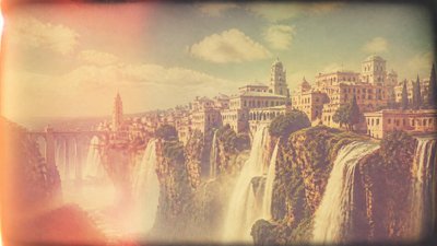 Nostalgiacore Aesthetic concept art example