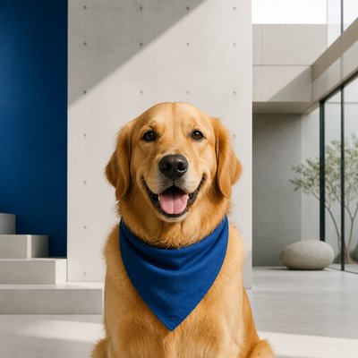 Modern Architecture Art pet portrait example
