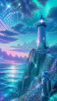 Seapunk Aesthetic poster example