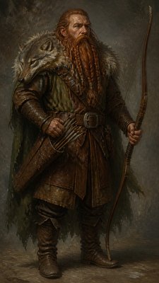 Oil Painting Art Style tabletop character portrait example