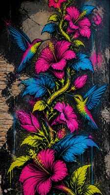 Street Art Style phone case design example