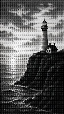 ASCII Art Style poster example