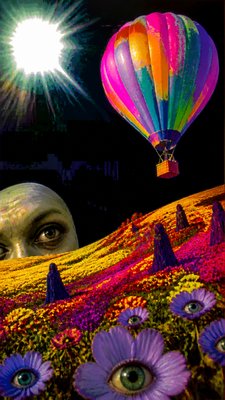 Weirdcore Aesthetic greeting card example