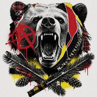 Punk Aesthetic t-shirt design