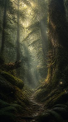 Forestcore Aesthetic book cover example