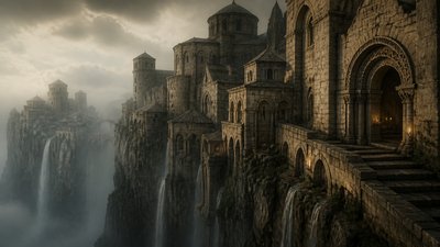 Romanesque Architecture concept art example