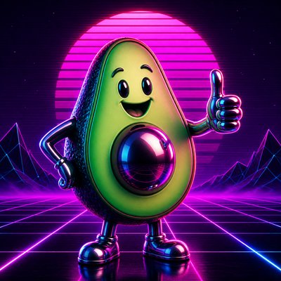 Synthwave Aesthetic sticker example