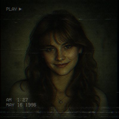 Analog Horror Aesthetic profile picture example