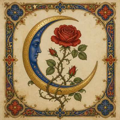 Medieval Gothic Art tattoo design example