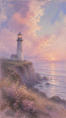 Pastel Art Style poster example